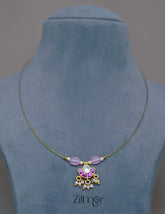 SC1011277 -  Kemp Pendant Pearl Hanging Invisible Necklace 2-Zilmor